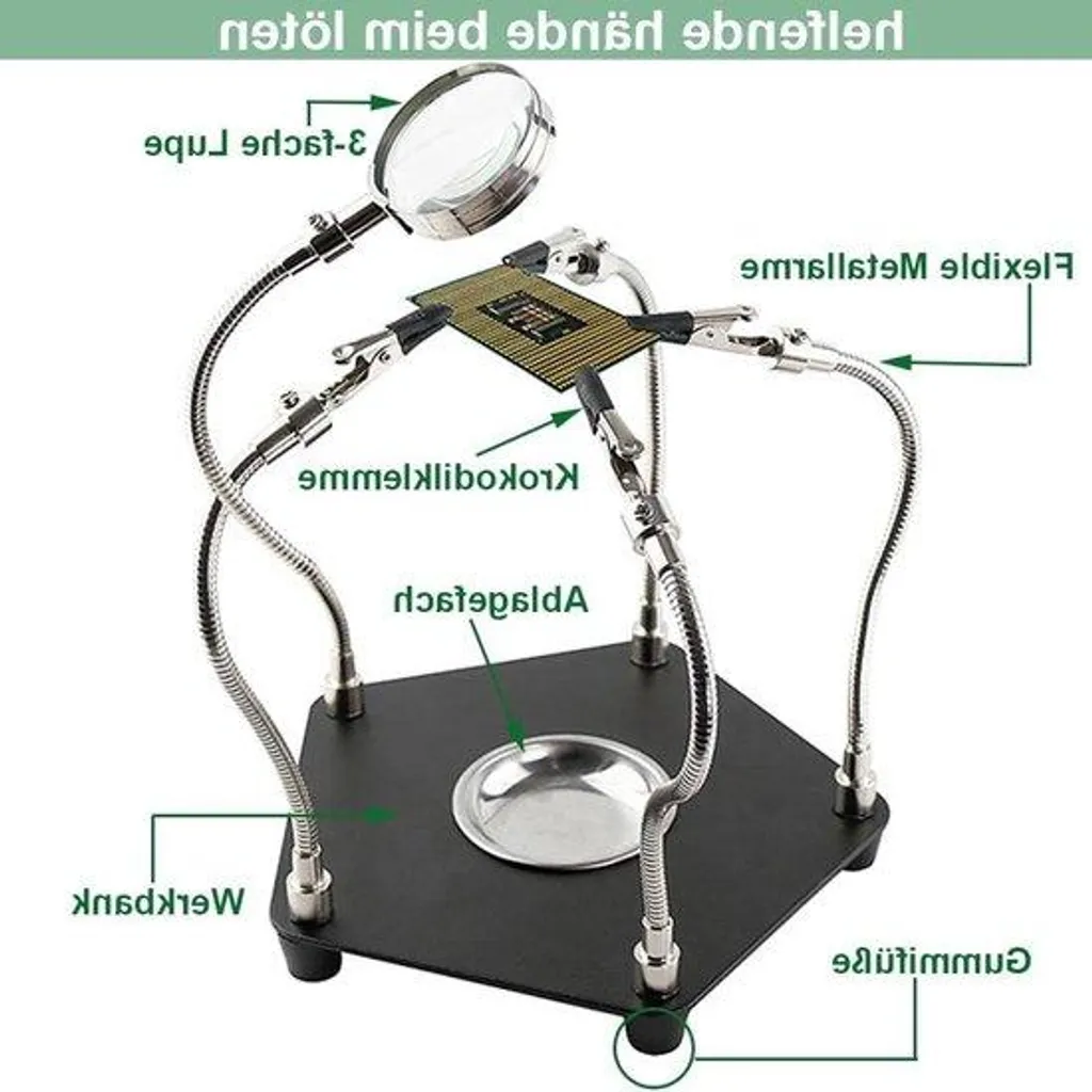 Support de soudage électronique pour réparation circuits et modélisme