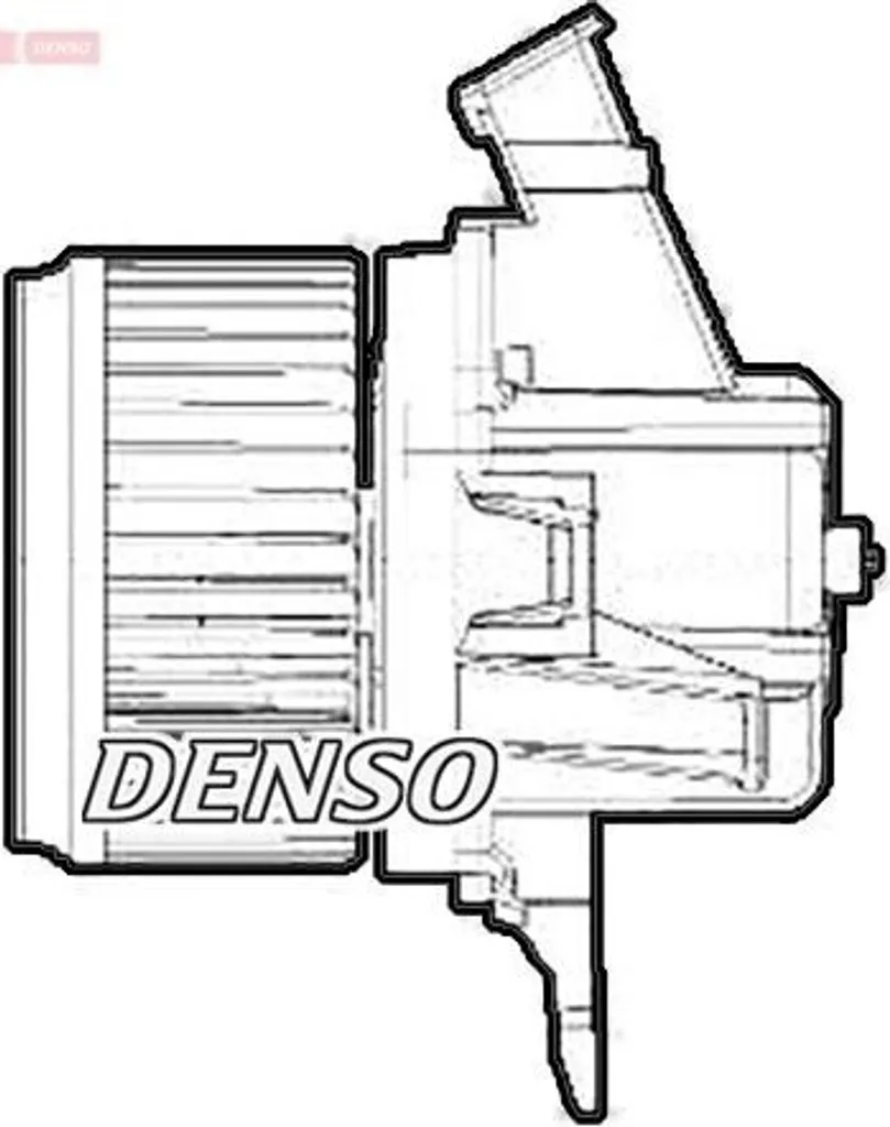 Ventilateur DENSO DEA09208 : Moteur de Refroidissement Haute Précision