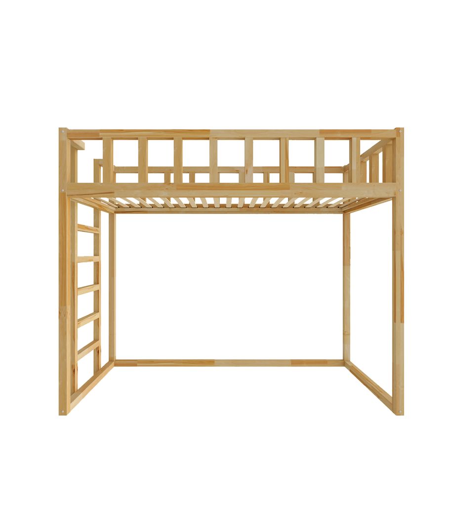 Hochbett Höhe 150 cm - FILIP 160x80 cm - Einstieg seitlich Produktbild 