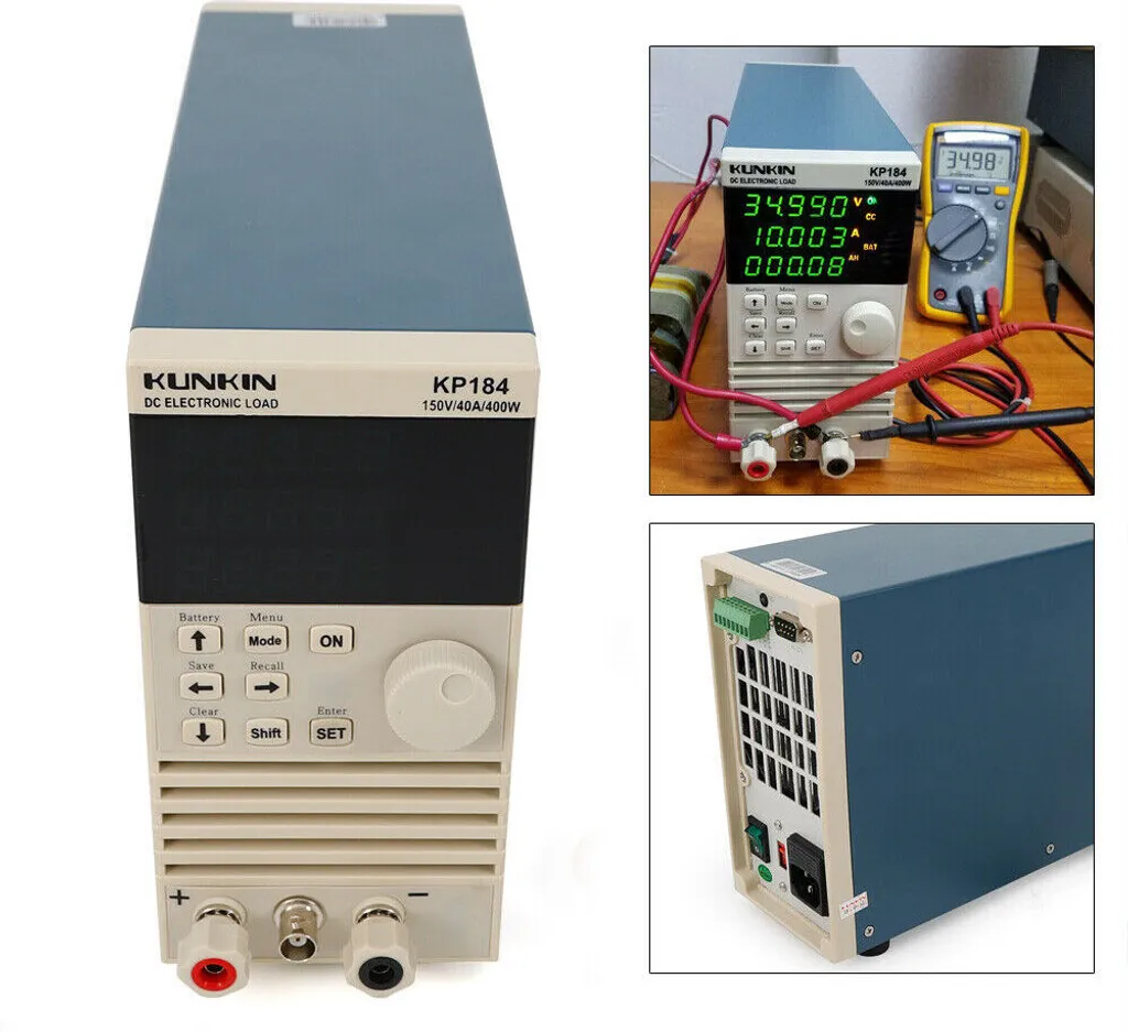 Charge Électronique Programmable KP184 avec Interface RS485/232 DC