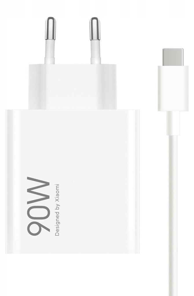Xiaomi 90 W HyperCharge Combo EU, Ladegerät, USB‑C Kabel Produktbild 