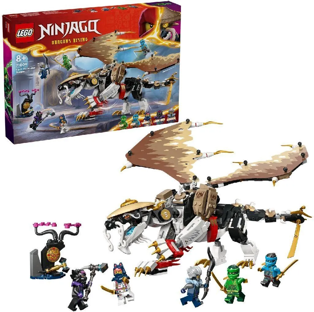LEGO Ninjago 71809 Egalt le Maître Dragon - Set de Construction Ninja - 34