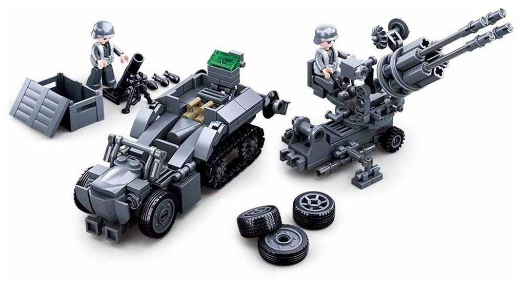 Sluban Army WW2 M38-B0681 Nemecký protiletecký set Obrázok produktu 