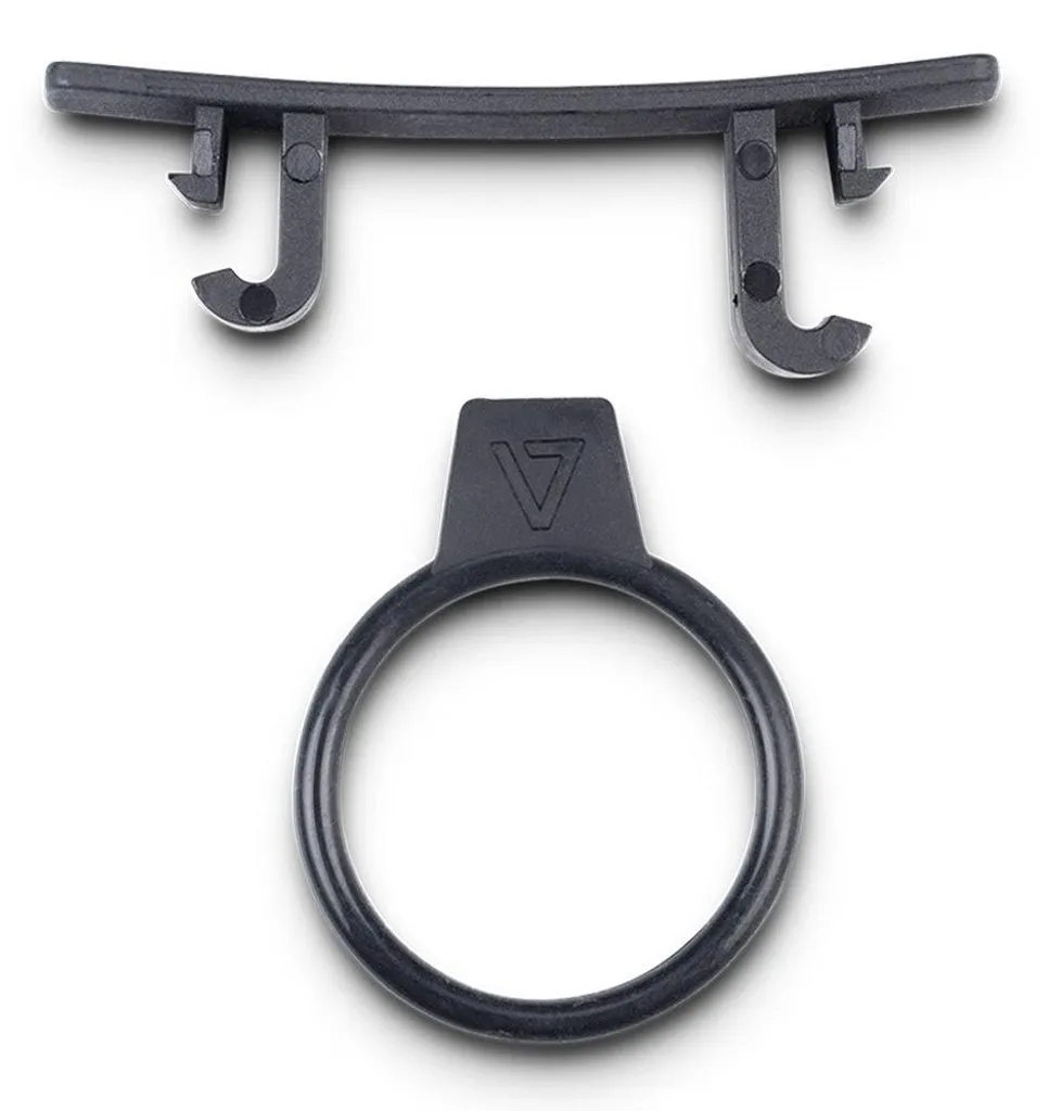 Adaptateur de Couronne de Fourche Vélo Argent pour Fixation O-Ring 1.0