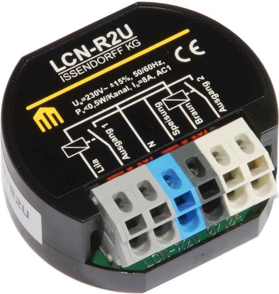 Issendorff Relais UP 2-fach 8A LCN - R2U 30023
