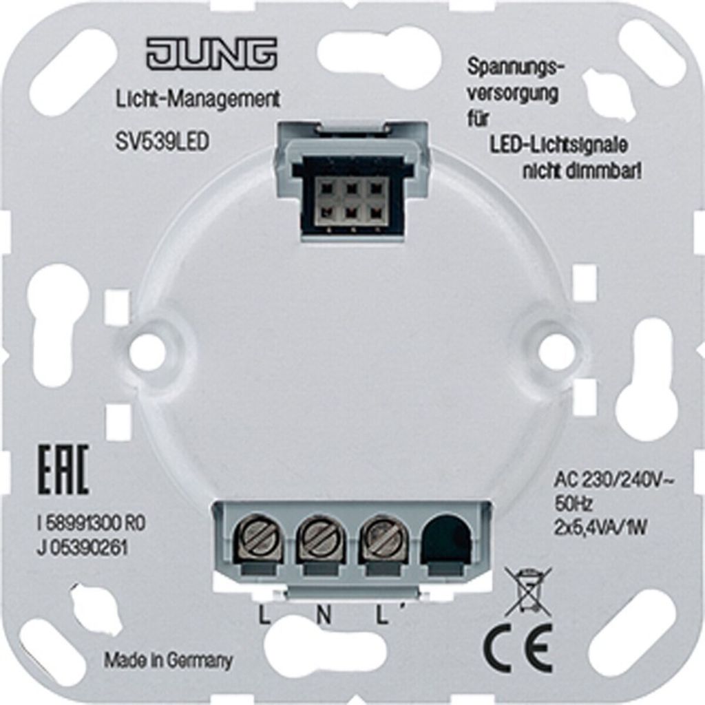 Jung SPANNUNGSVERS. F. LED-LICHTS. (SV539LED)
