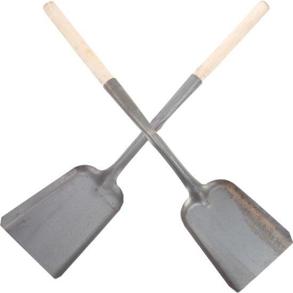 Garten Schaufel - Eisen Korb Spatel - Haus Schaufeln - Erdschaufel Gussstahl