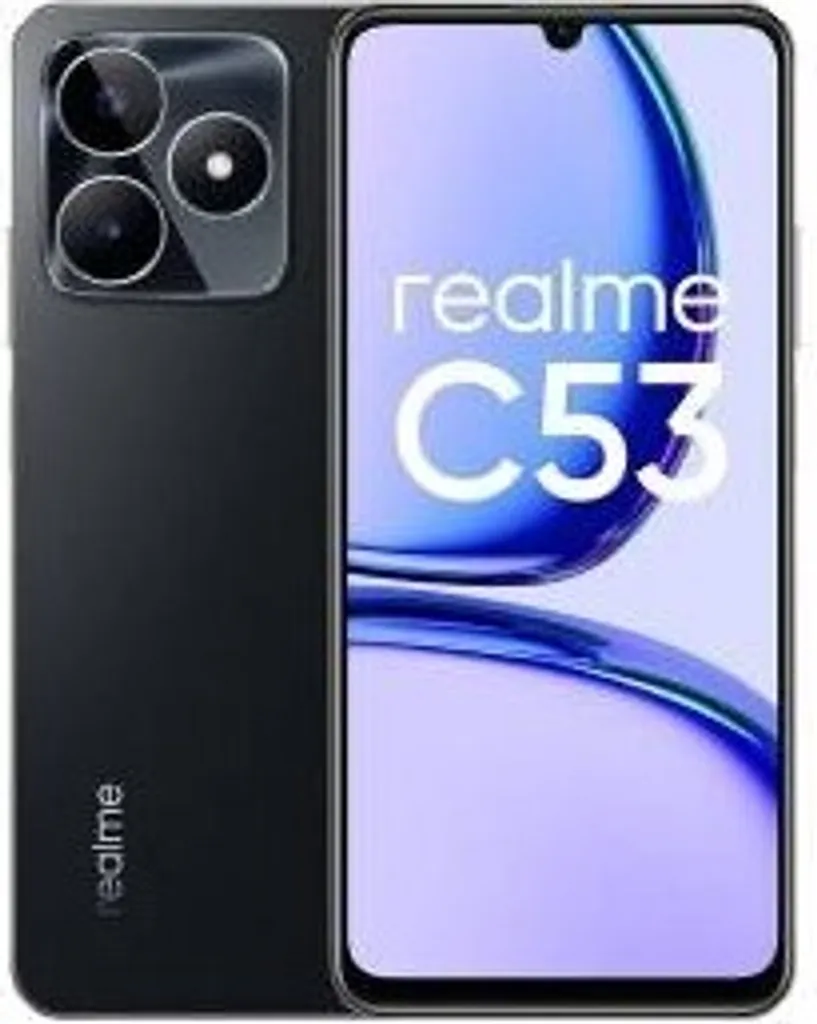 Smartphone Realme C53 Noir avec 256GB de Stockage et Grand Écran HD+