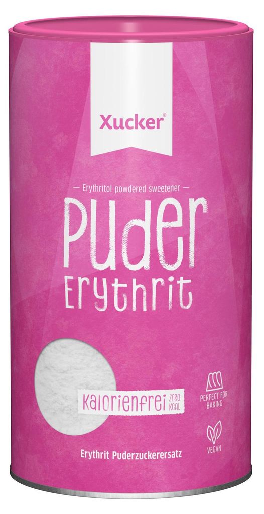 Xucker Pudererythrit, gemahlenes Erythrit, 600g Produktbild 