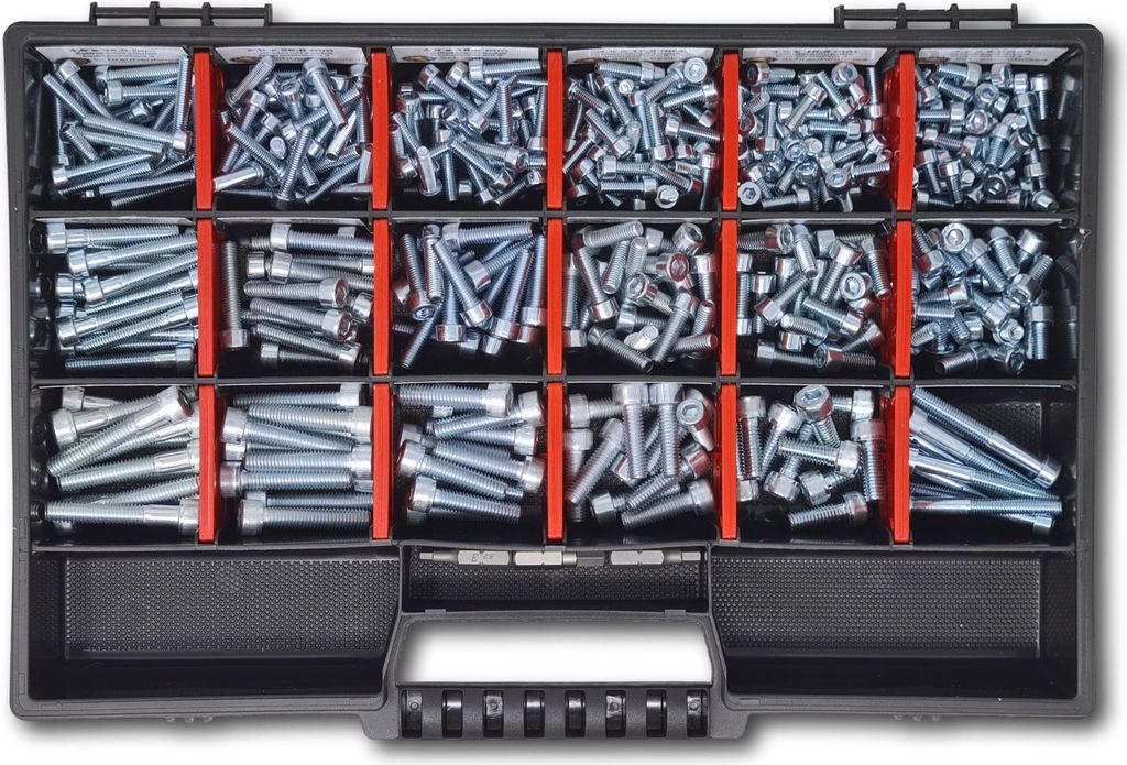 Zylinderkopfschrauben Sortiment M4-M5-M6 // 8mm-40mm 375 Produktbild 5