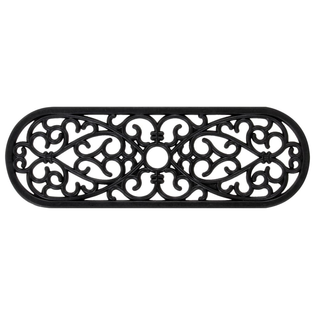 vidaXL Podkładki pod stopnie 10 szt. 25x75 cm gumowe Zdjęcie produktu 