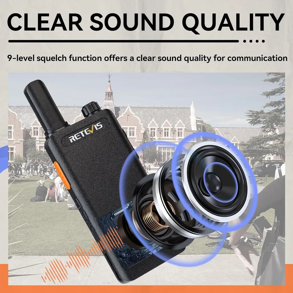 Communication d'Équipe Fluide avec le Talkie-Walkie Retevis RT622P