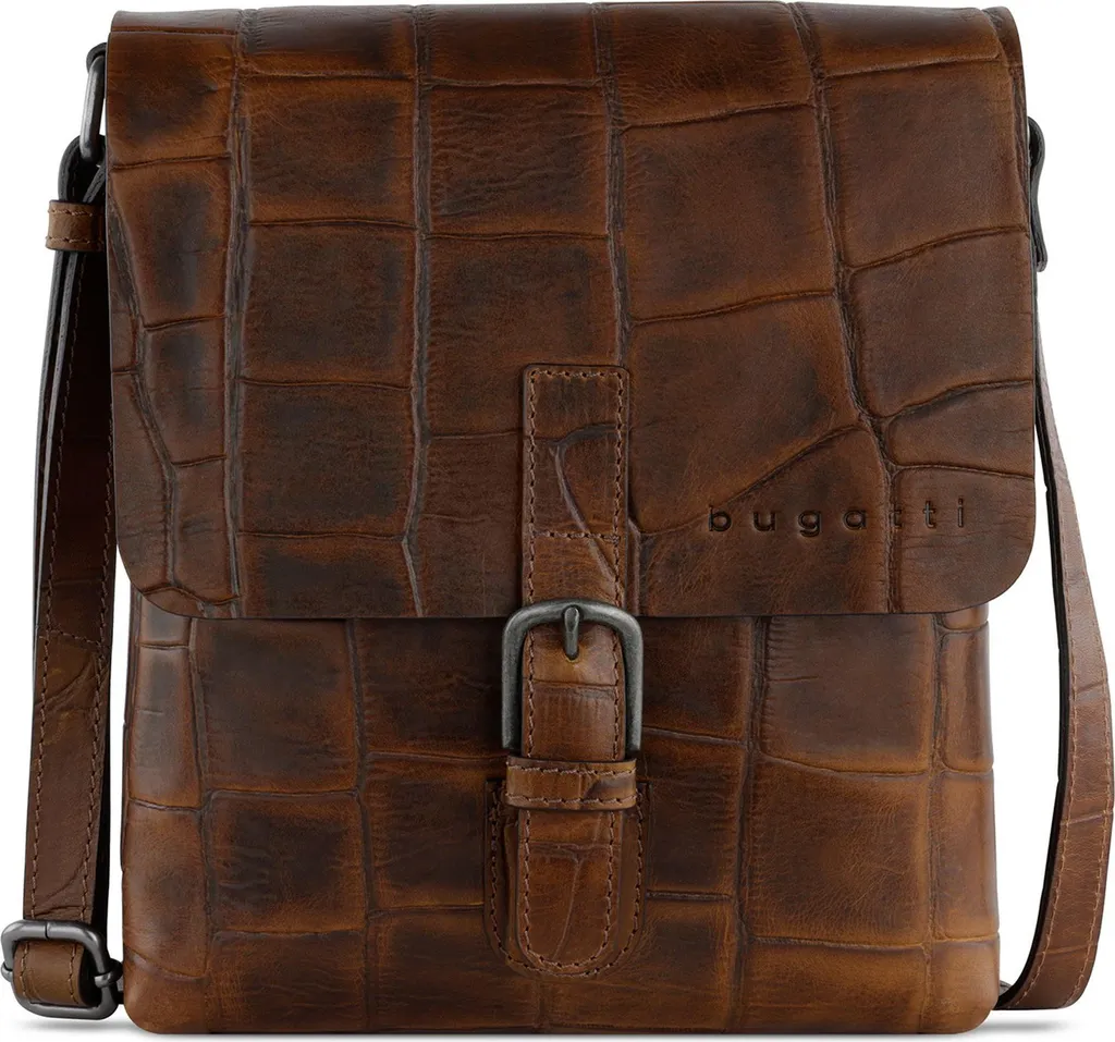 Borsa Bugatti Tracolla Cognac | Minimal Design & Pelle Premium