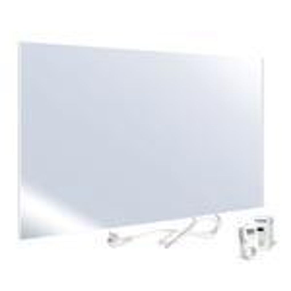 Spiegel 450 W mit Thermostat TH12 – Carbon-Crystal – 2-in-1 Produktbild 