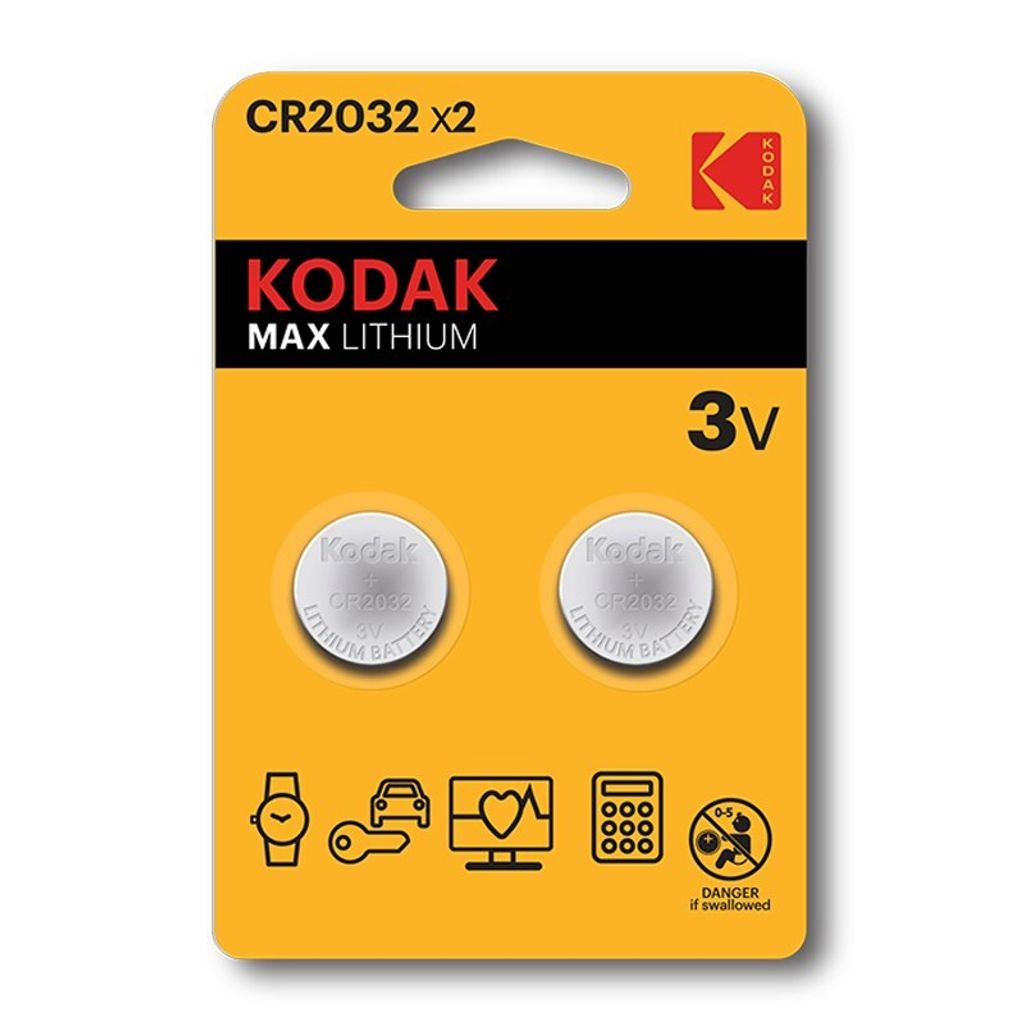 Pile jetable Kodak CR2032 Image du produit 