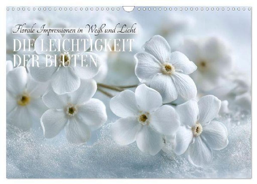 Die Leichtigkeit der Blüten (Wandkalender 2027 DIN A3 Produktbild 