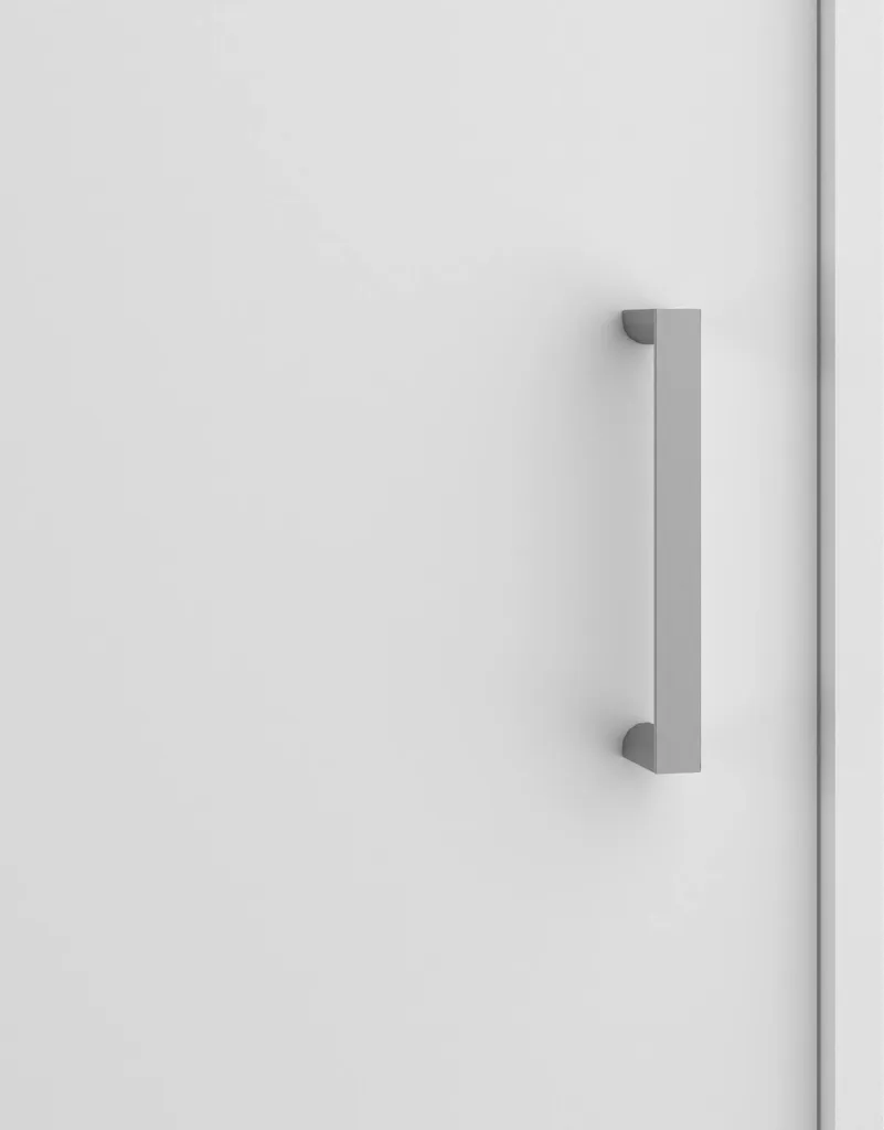 Armoire dressing 2 portes blanche Cindy pour optimiser le rangement