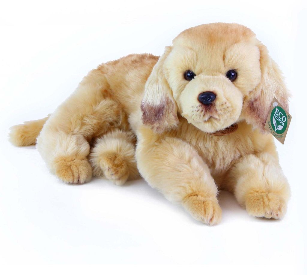 Peluche Golden Retriever 36 Cm Ecologico Immagine del prodotto 