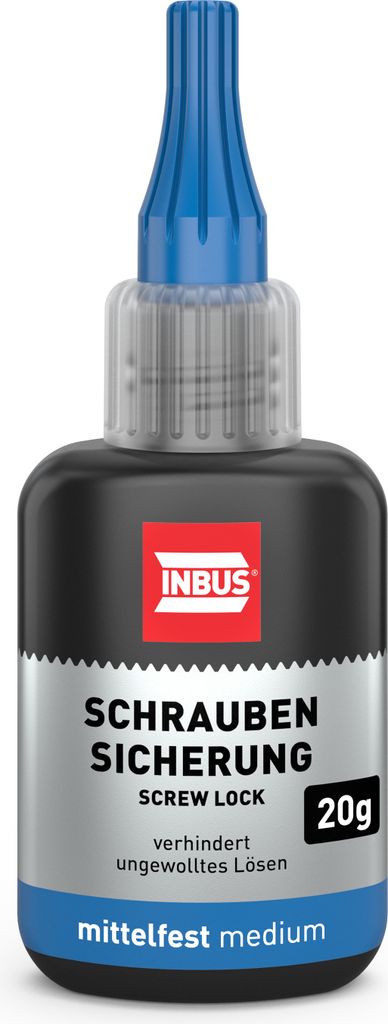INBUS 79560 Schraubensicherung mittelfest, 20g — Germany