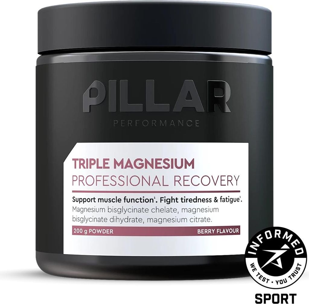 Triplo magnesio professionale in polvere Berry - Vetro Immagine del prodotto 