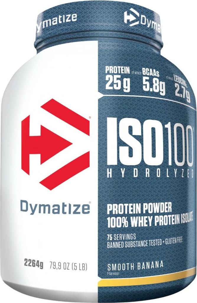 DYMATIZE Whey Protein poudre Shake Hydrolysat Protéine ISO Image du produit 