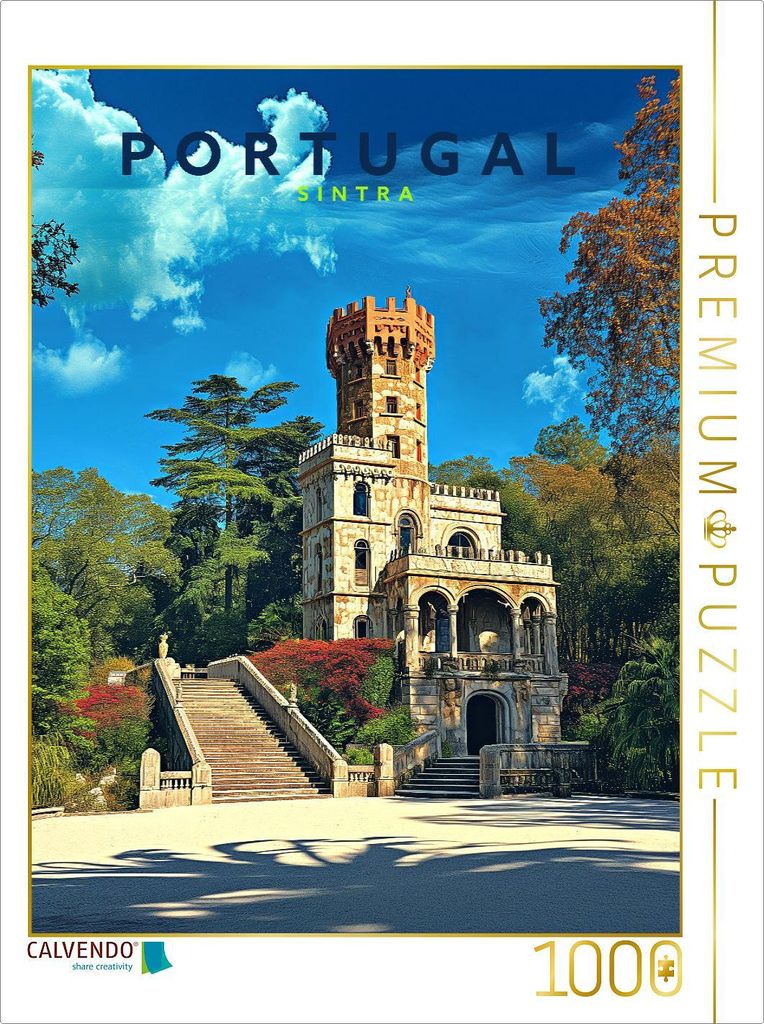 CALVENDO Puzzle Quinta da Regaleira Residenz in Sintra | Produktbild 