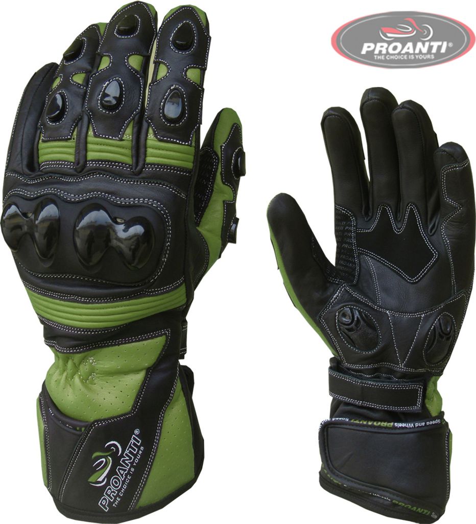 Motorradhandschuhe Pro Race Motorrad Leder Handschuhe