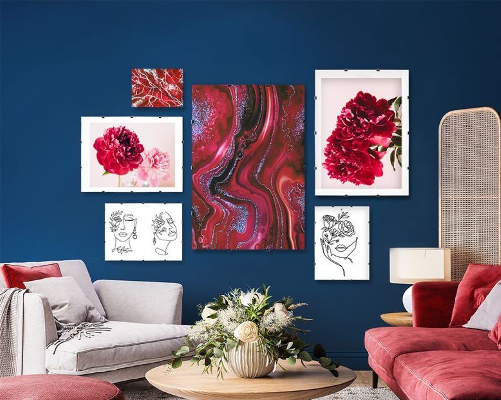 MG Design Bezrámový obrazový rám, 50 x 50 cm - s klipy, Obrázek produktu 4