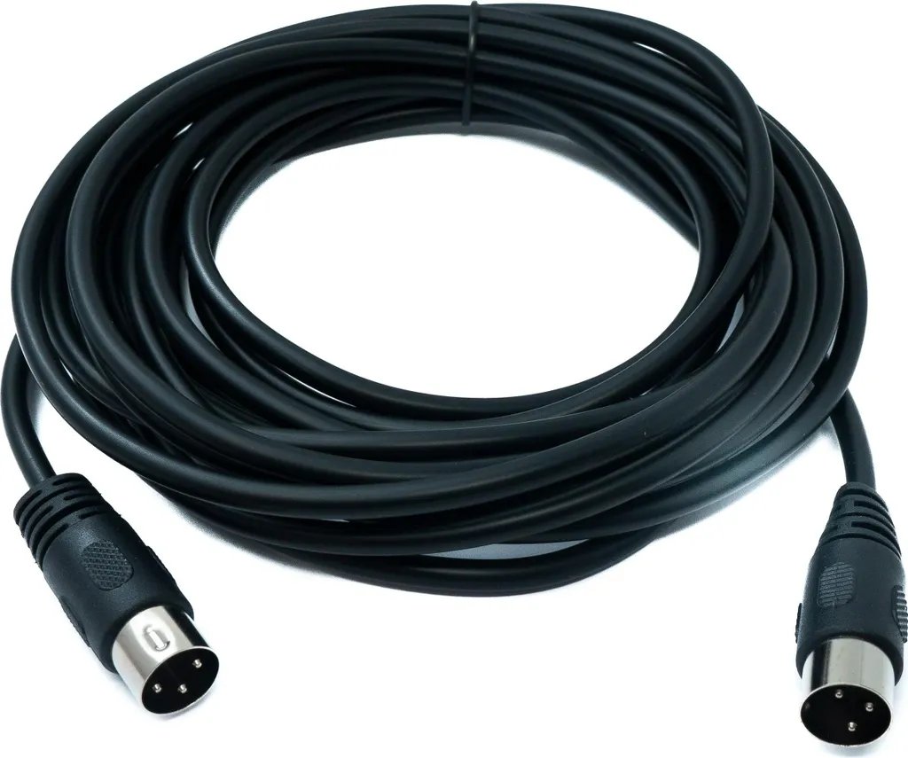 Cavo Video SYSTEM-S DIN 3 Pin 5m | Ideale per Retro-Hardware e Proiettori