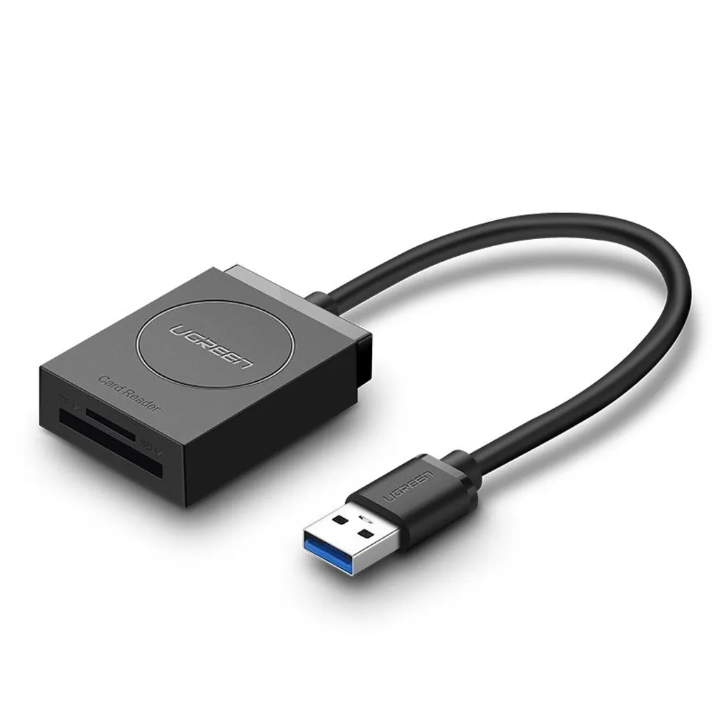Ugreen 20250 Lettore Schede SD Micro SD USB 3.0 Professionale 5Gbps