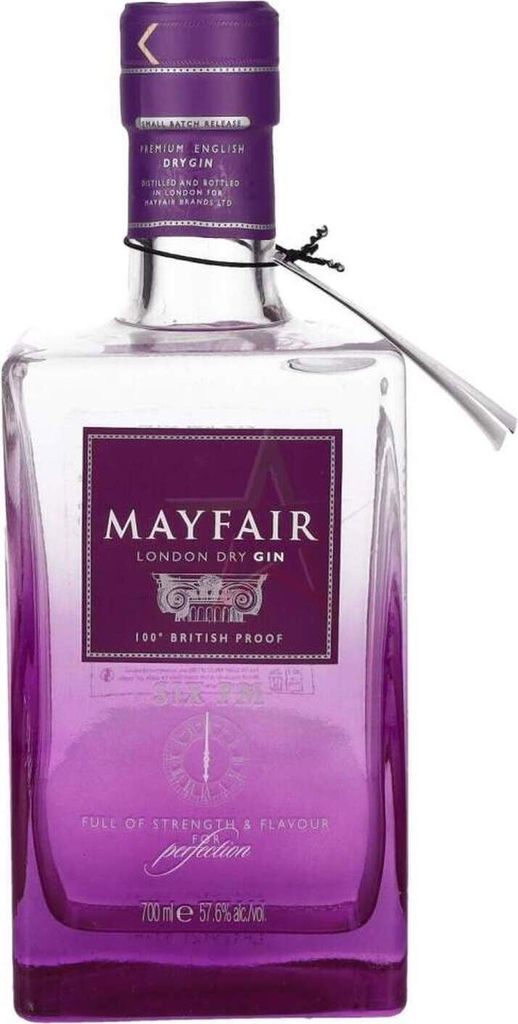 Mayfair London Dry Gin SIX PM Edition 57.6 % 0,70 lt.