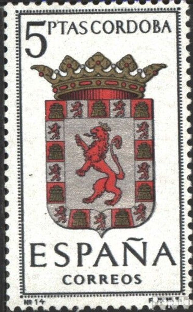 Briefmarken Spanien 1963 Mi 1378 (kompl.Ausg.) postfrisch Wappen