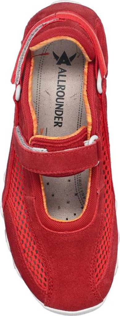 Allrounder Niro - Rot Veloursleder Größe: 39 Normal Produktbild 