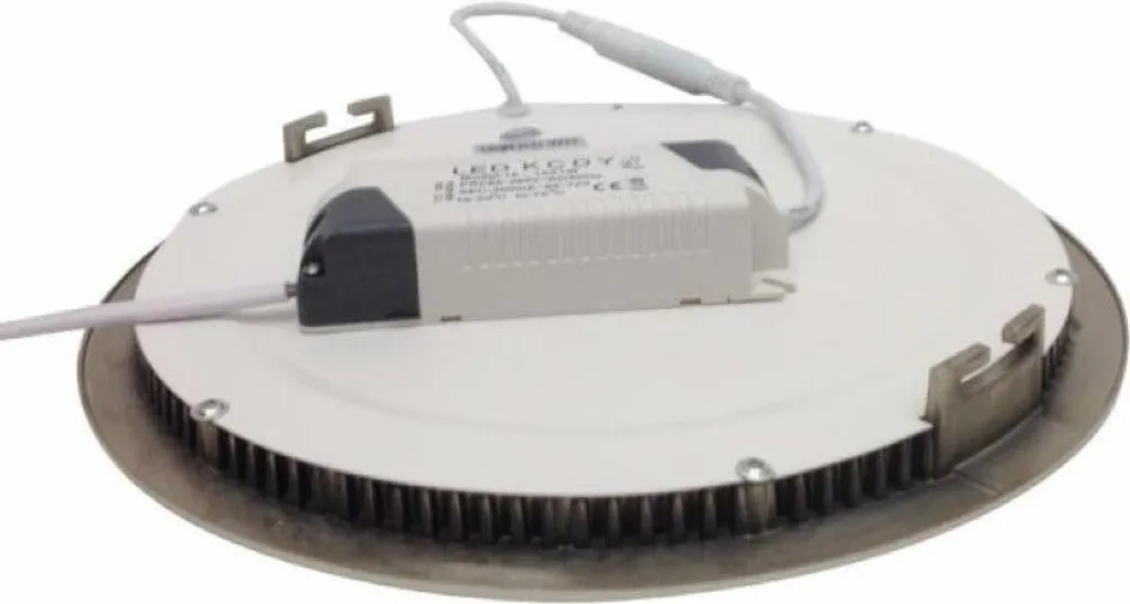 Pack de 10 Downlights Dalle LED Extra Plate ALU 18W Blanc Froid 6000K