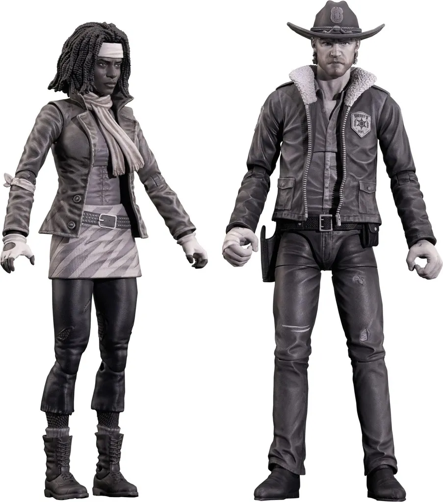 Figurine Articulée The Walking Dead Série 1 Pack de 6 Modèles 18 cm