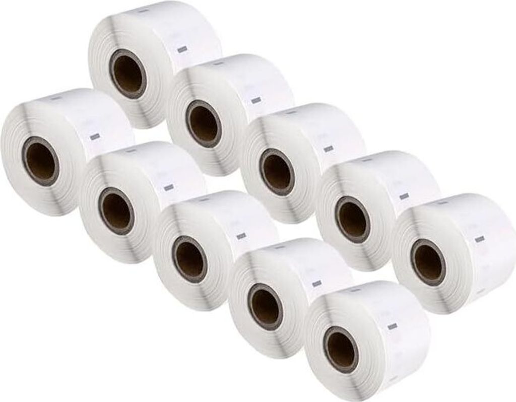 11354 S0722540 (57mm x 32mm) Etiketten kompatibel für DYMO LabelWriter 1000 Stück/Rolle (10)Rollen 10000 Etiketten