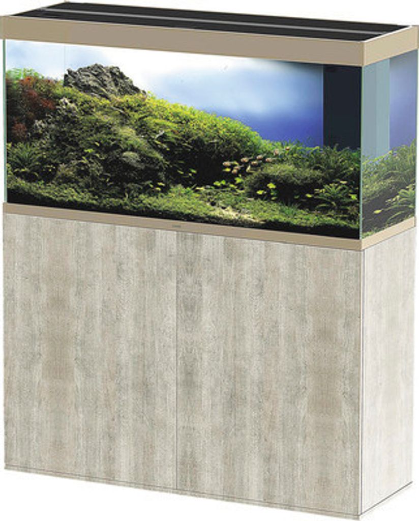 Aquariumkombination Ciano Emotions Pro 120 Mystic ca. 239 l, ca. 121 cm, mystic, inkl. LED Beleuchtung, Innenfilter, Hei
