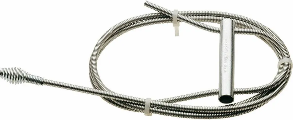 Ressort Déboucheur 5m Flexible Super Ego en Acier avec Griffe Fixe