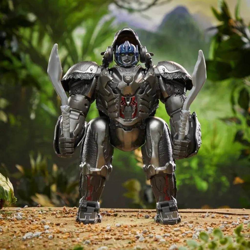 Robot Transformers Optimus Primal Robuste - Figurine Noire Haute Qualité
