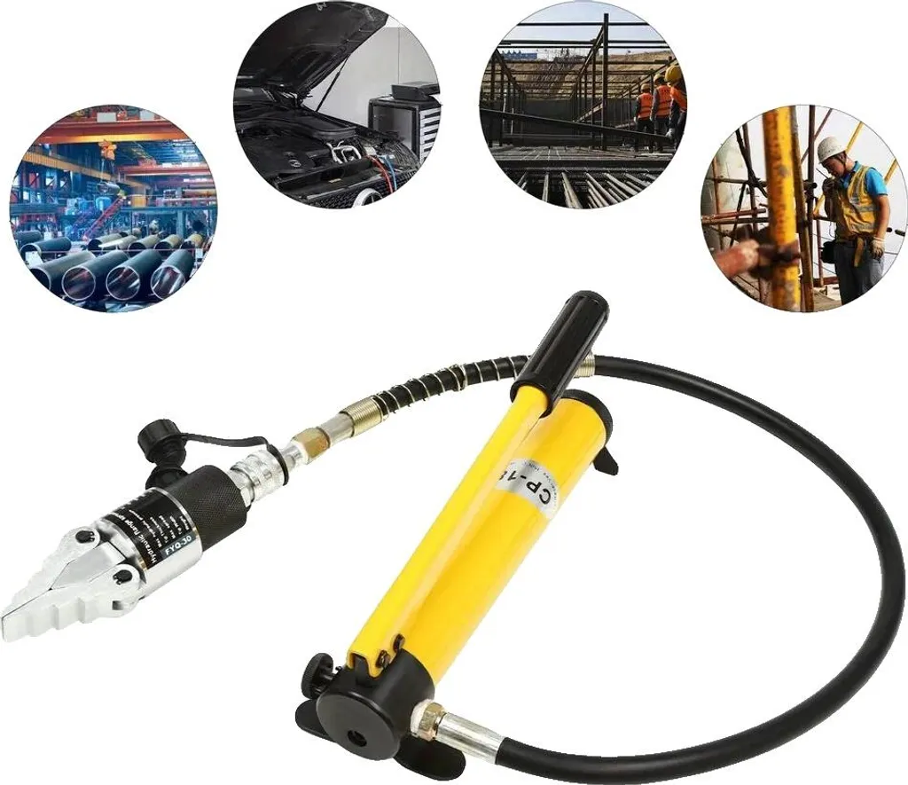 Séparateur de brides hydraulique professionnel 8 tonnes en acier
