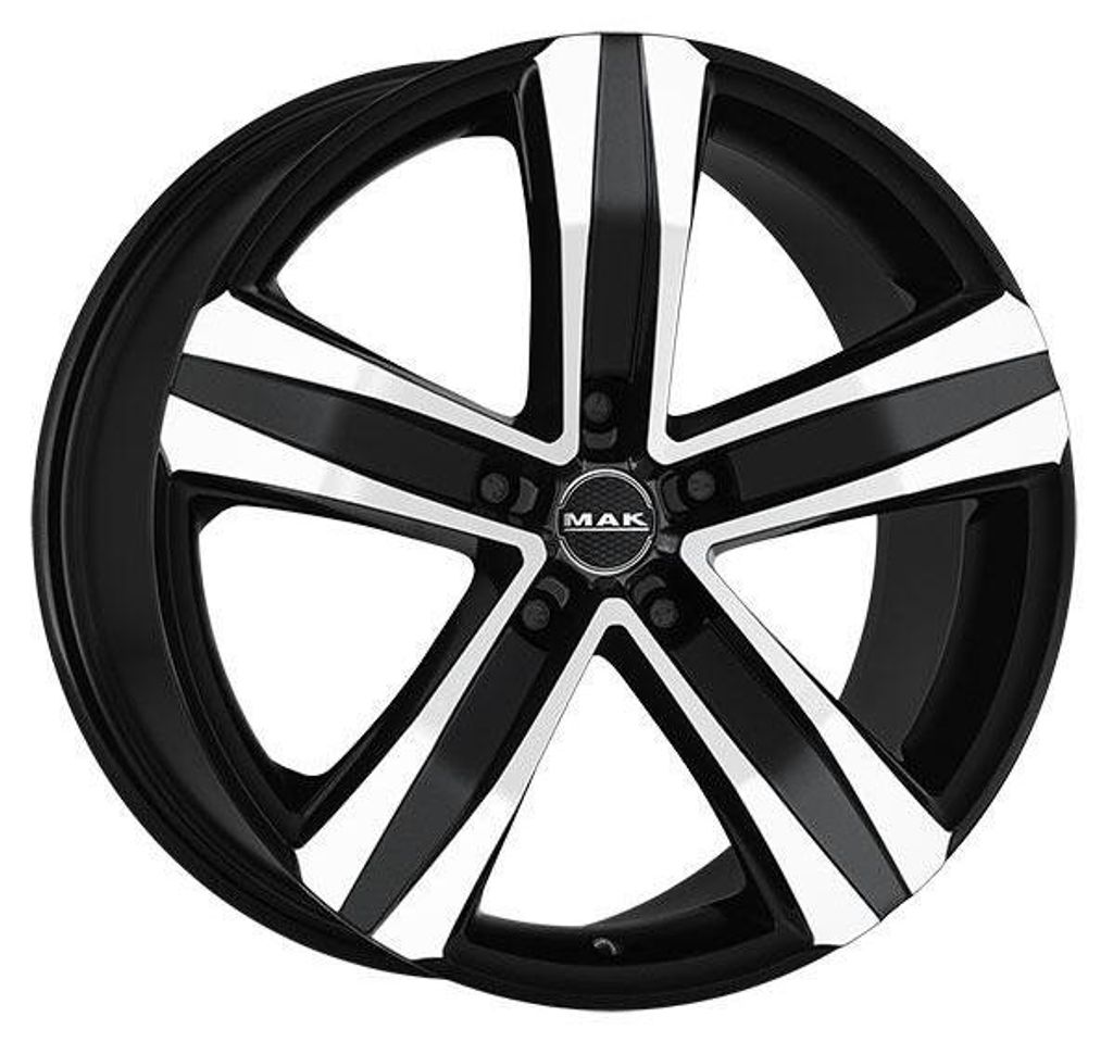 Alufelge Mak Stone 5 7.5X18 5X118 Et 58 Black Mirror