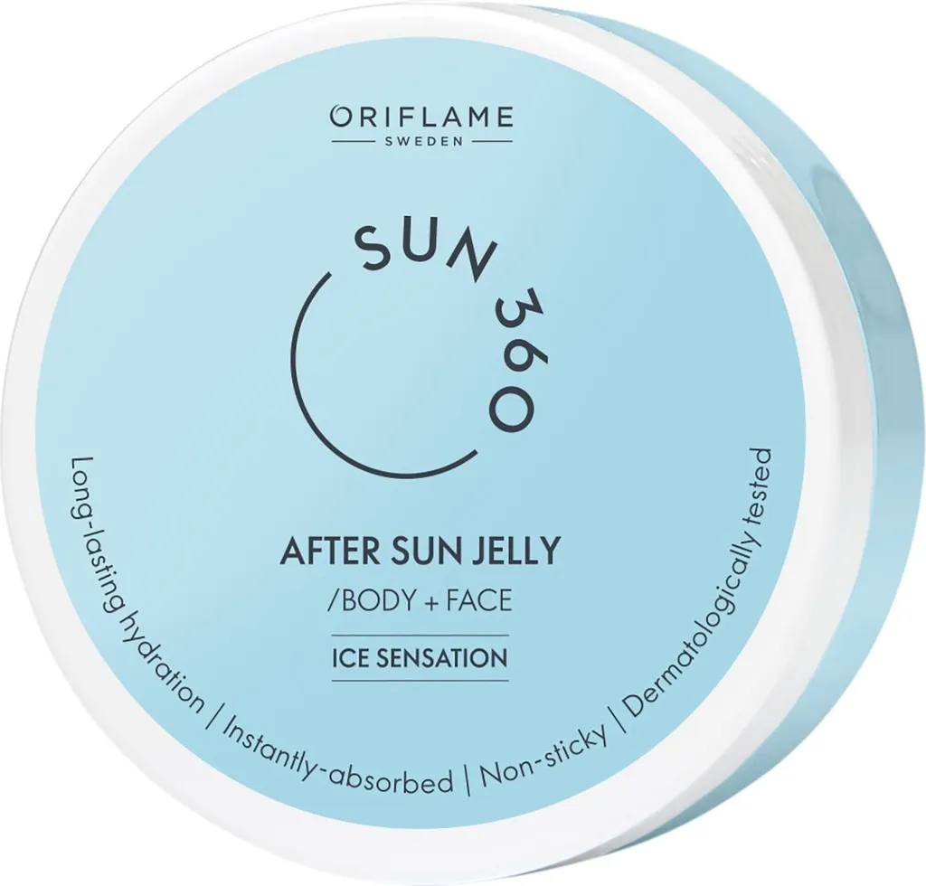 Gel après-soleil Oriflame Sun 360 hydratation intense effet frisson
