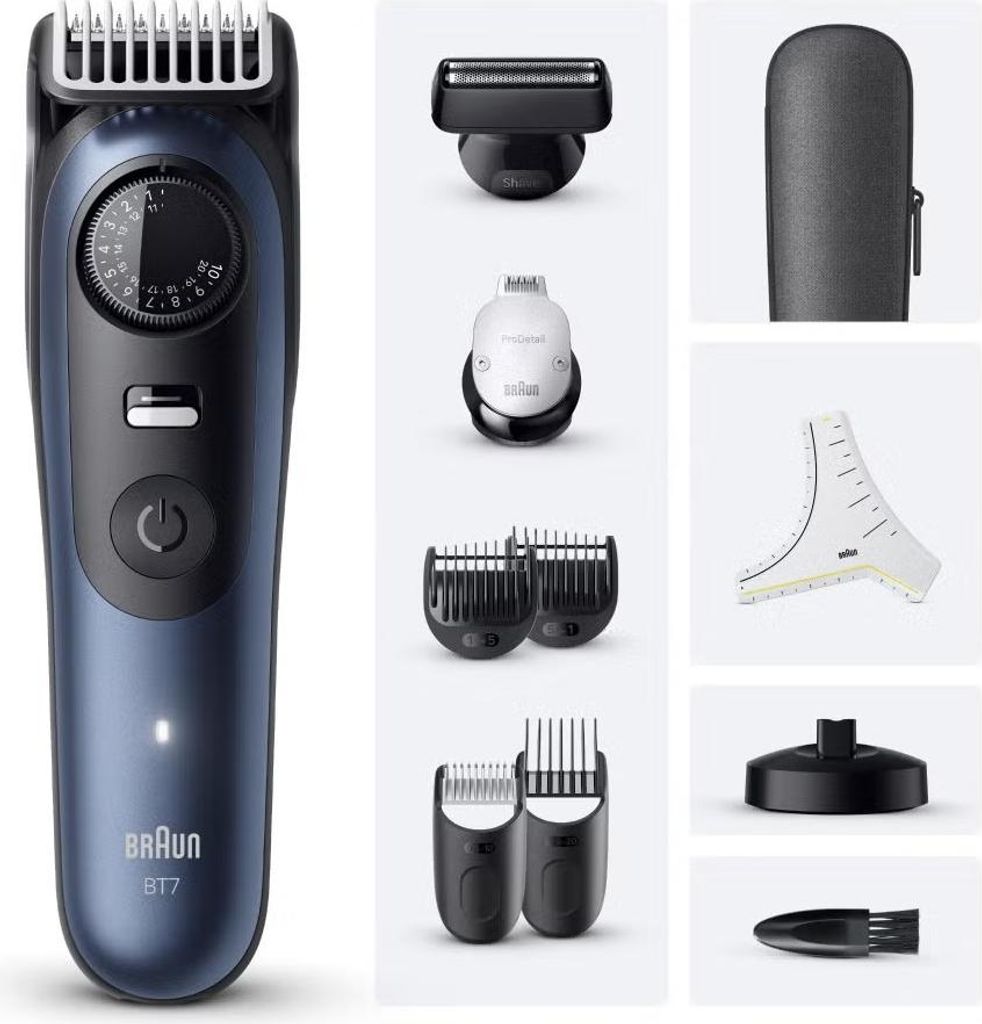 Braun BRAUN Beard Trimmer BT7540 BLK/BLU Immagine del prodotto 