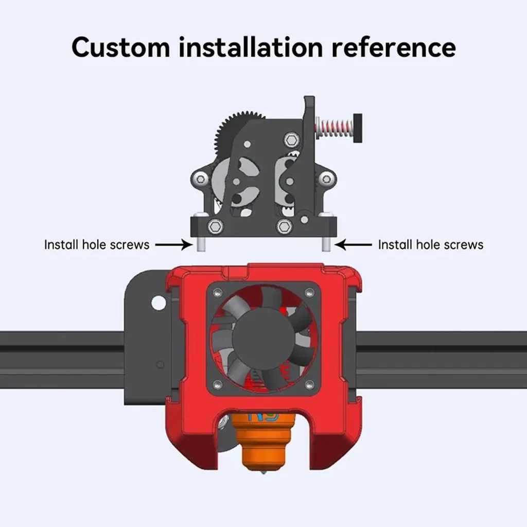 Upgrade Extrudeuse HGX-LITE pour Impression 3D Rapide et Précise 36mm - 5