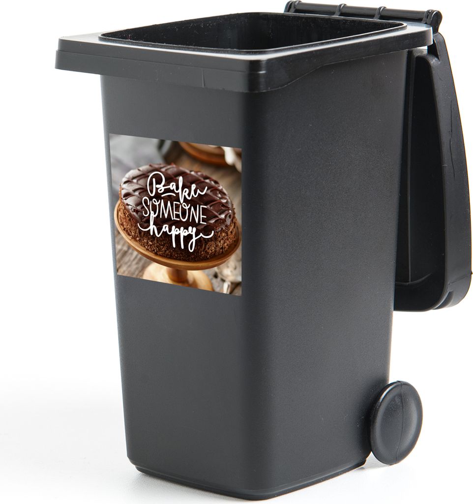 MuchoWow - Abfall-Aufkleber - Container - für Abfallcontainer