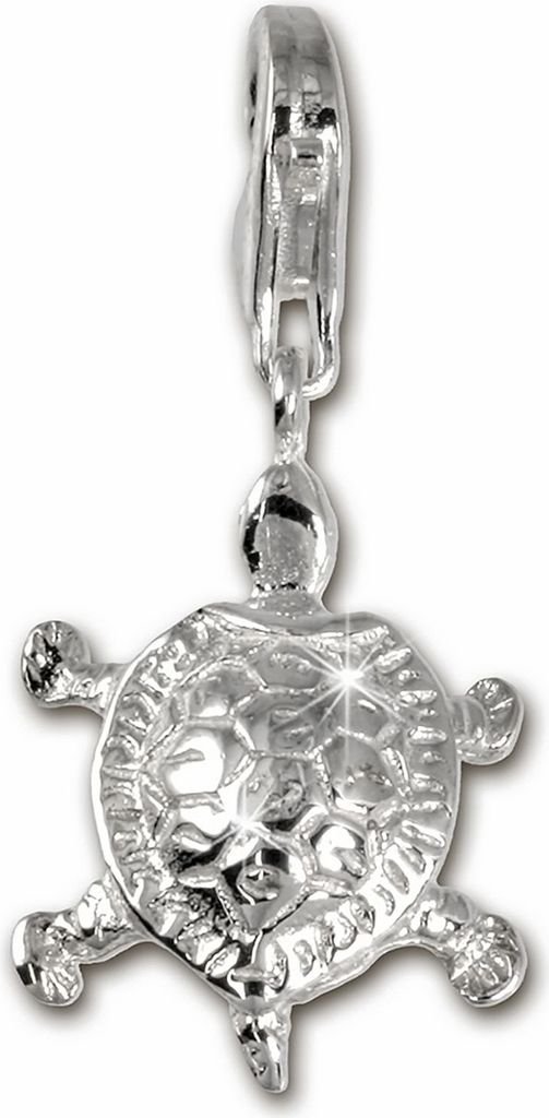 SilberDream Charm Schmuck Armband Anhänger Schildkröte 925 Produktbild 