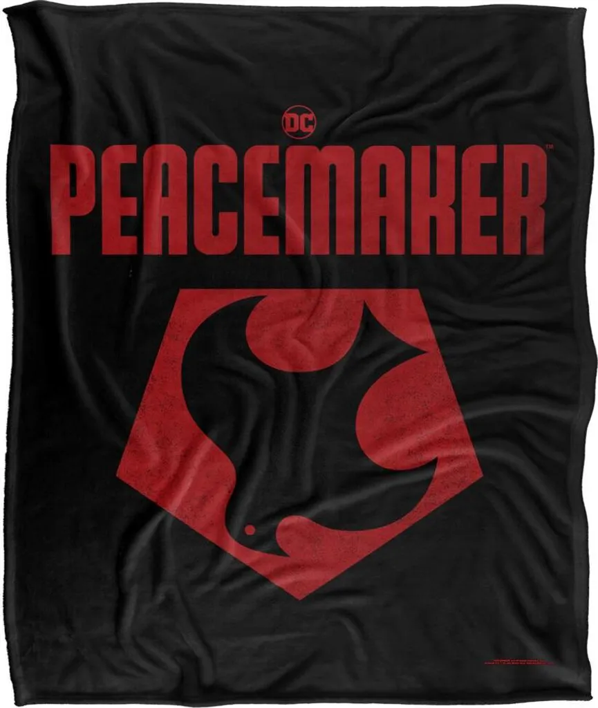 Peacemaker Couverture Logo TV18692 - Plaid Douillet Taille Unique Coloré
