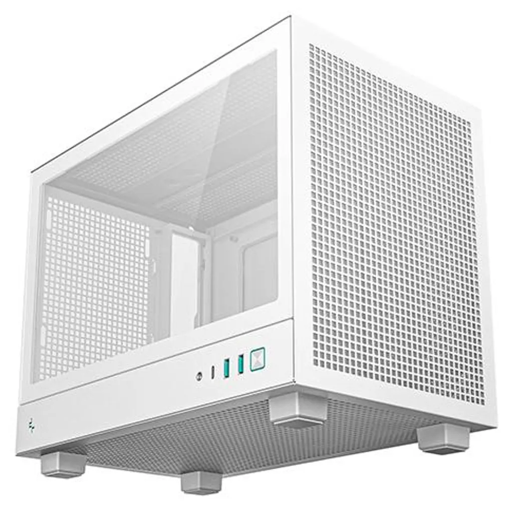 DeepCool CH160 WH Boîtier PC SFF Blanc Compact Mini-ITX Performant - 7