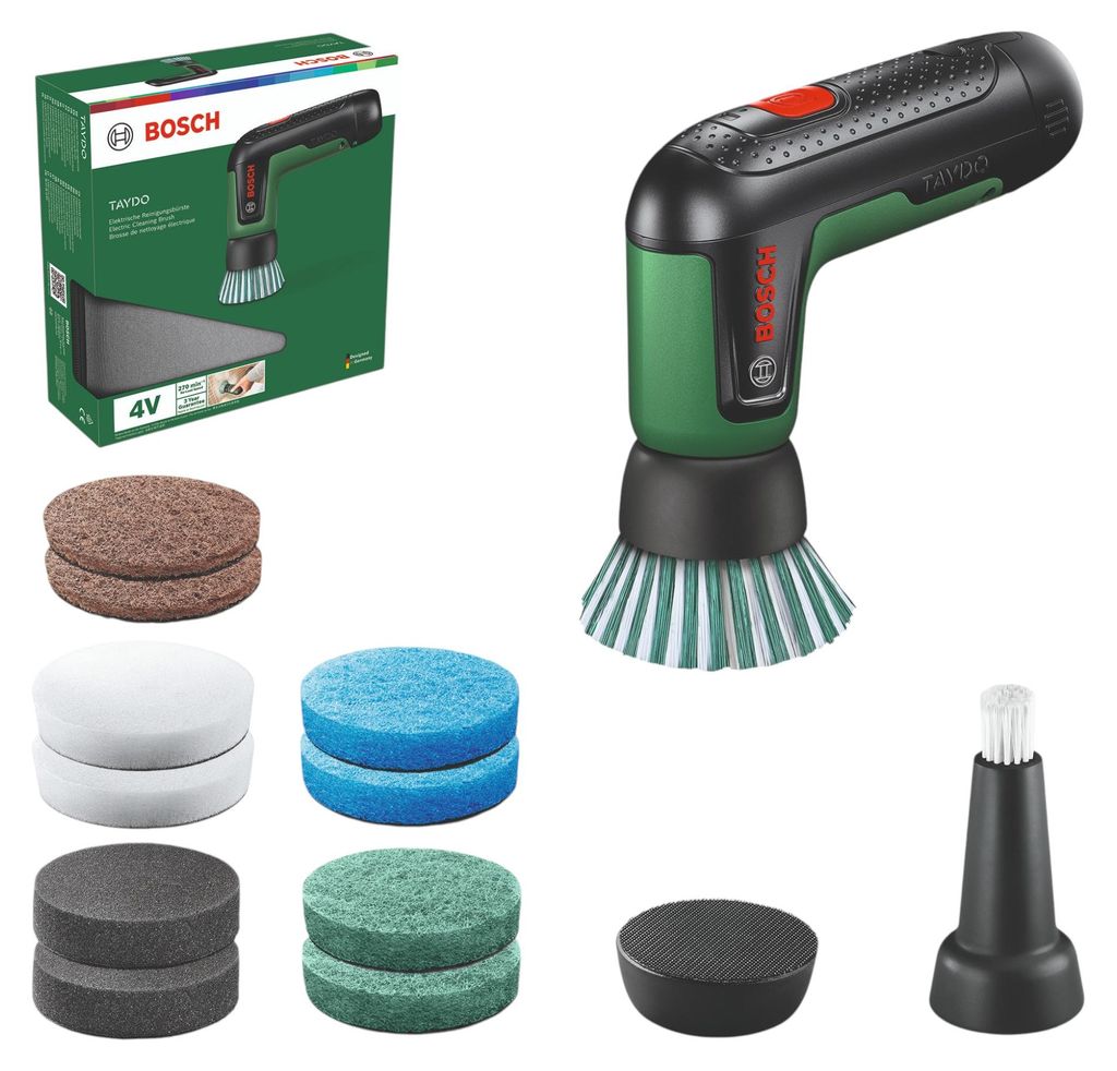 Akku-Reinigungsbürste TAYDO-Set Produktbild 