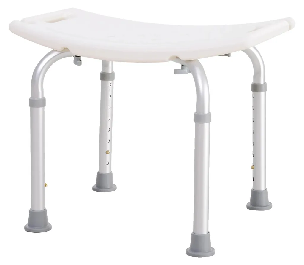 Tabouret de douche anti-glisse réglable - Évitez les chutes en sécurité